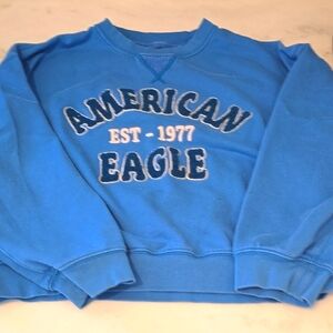 American Eagle Outfitters Blue Sweatshirt